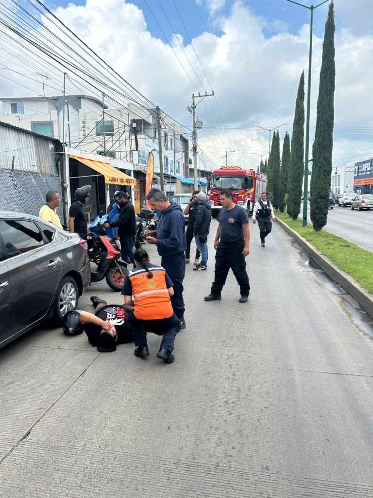 Motociclista resulta herido en accidente sobre la Av. Periodismo de Morelia 1 18c365f9 841e 4dac 97f0 ddfc64272d92